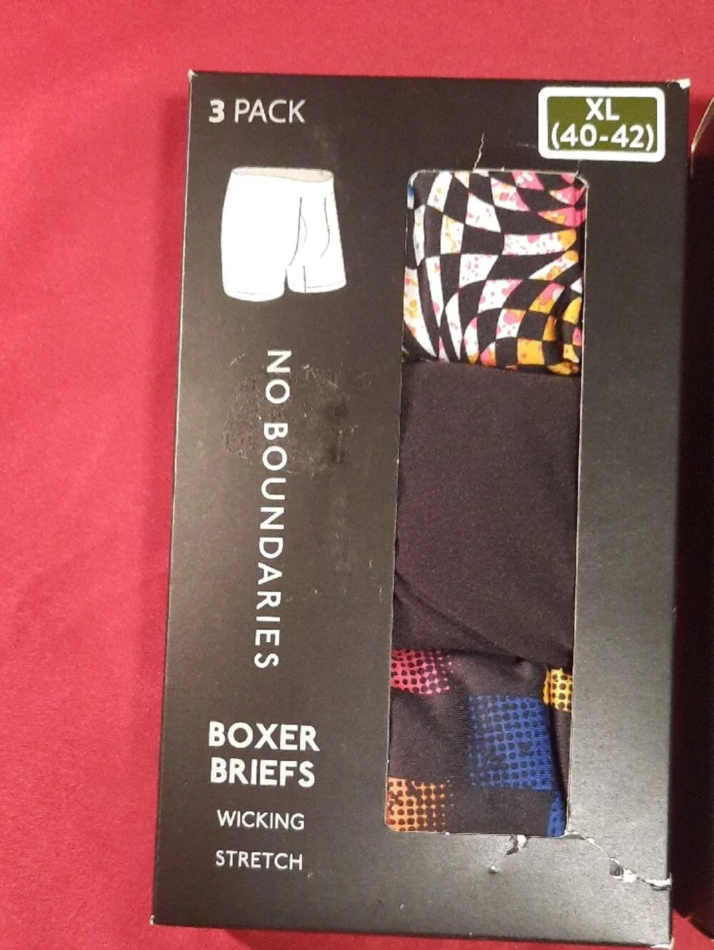 3 No Boundaries Men’s Boxer Brief 3-Pack — 9 Total Boxers